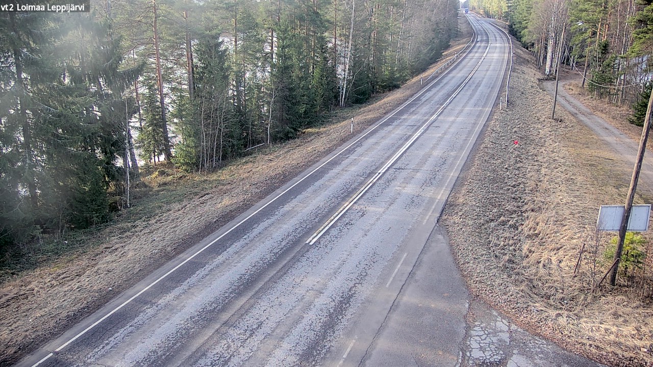 Weather Camera Image Väg 2 Loimaa, Leppijärvi, Loimaa, Varsinais-Suomi