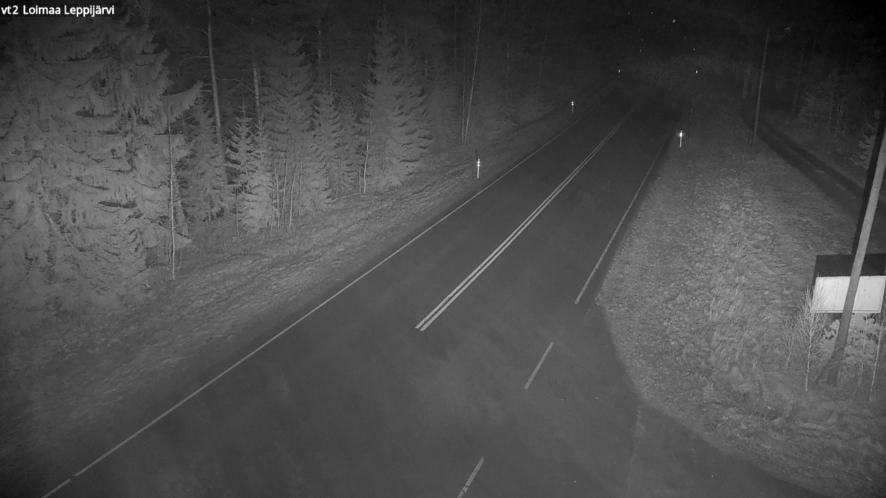 Weather Camera Image Road 2 Loimaa, Leppijärvi, Loimaa, Varsinais-Suomi