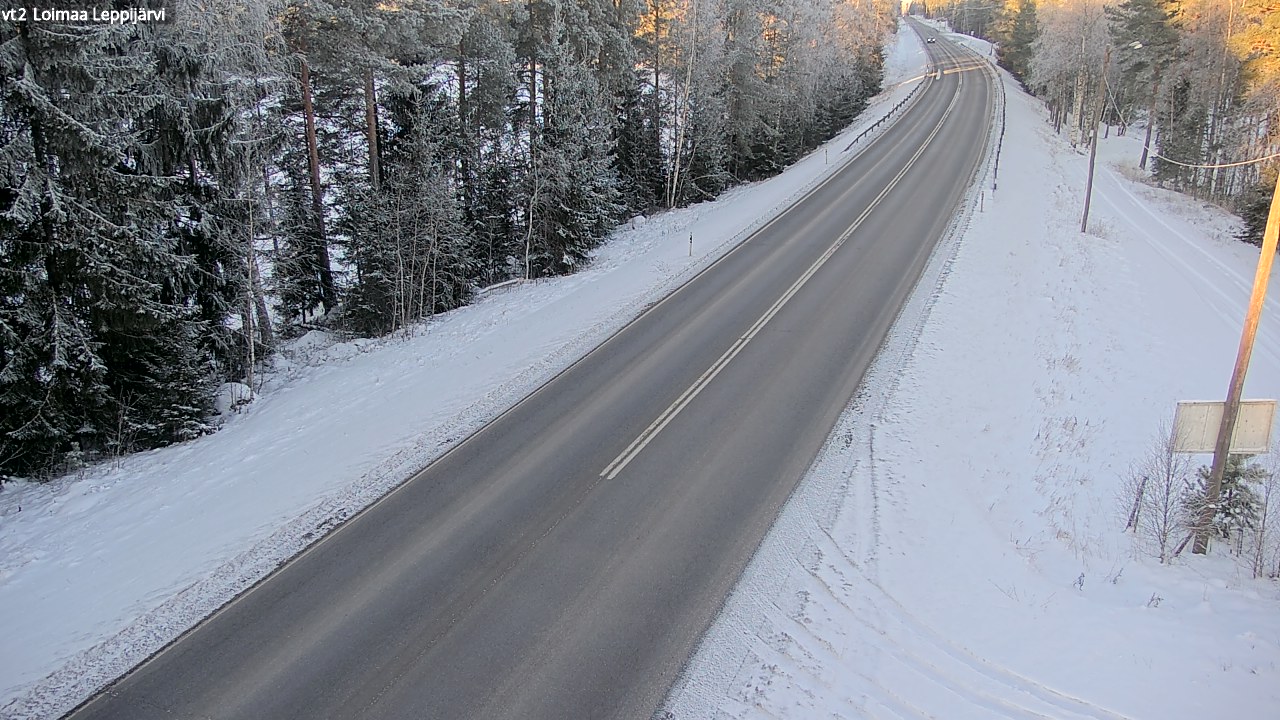Weather Camera Image Road 2 Loimaa, Leppijärvi, Loimaa, Varsinais-Suomi
