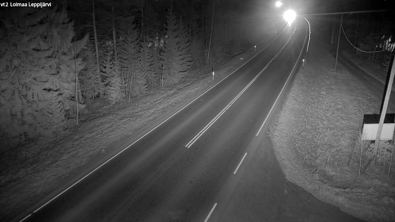 Weather Camera Image Väg 2 Loimaa, Leppijärvi, Loimaa, Varsinais-Suomi