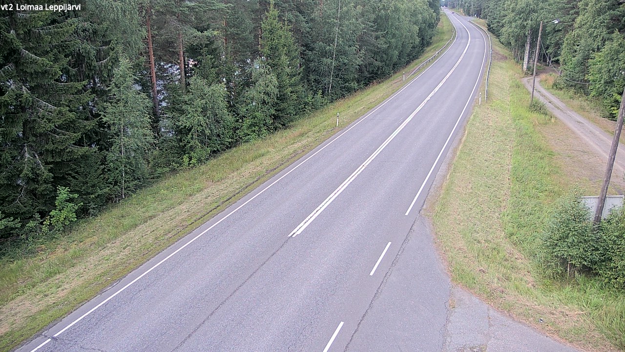 Weather Camera Image Väg 2 Loimaa, Leppijärvi, Loimaa, Varsinais-Suomi