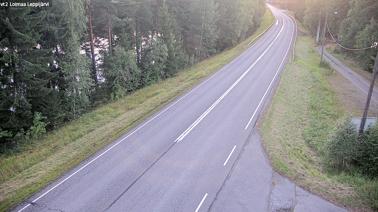 Weather Camera Image Väg 2 Loimaa, Leppijärvi, Loimaa, Varsinais-Suomi