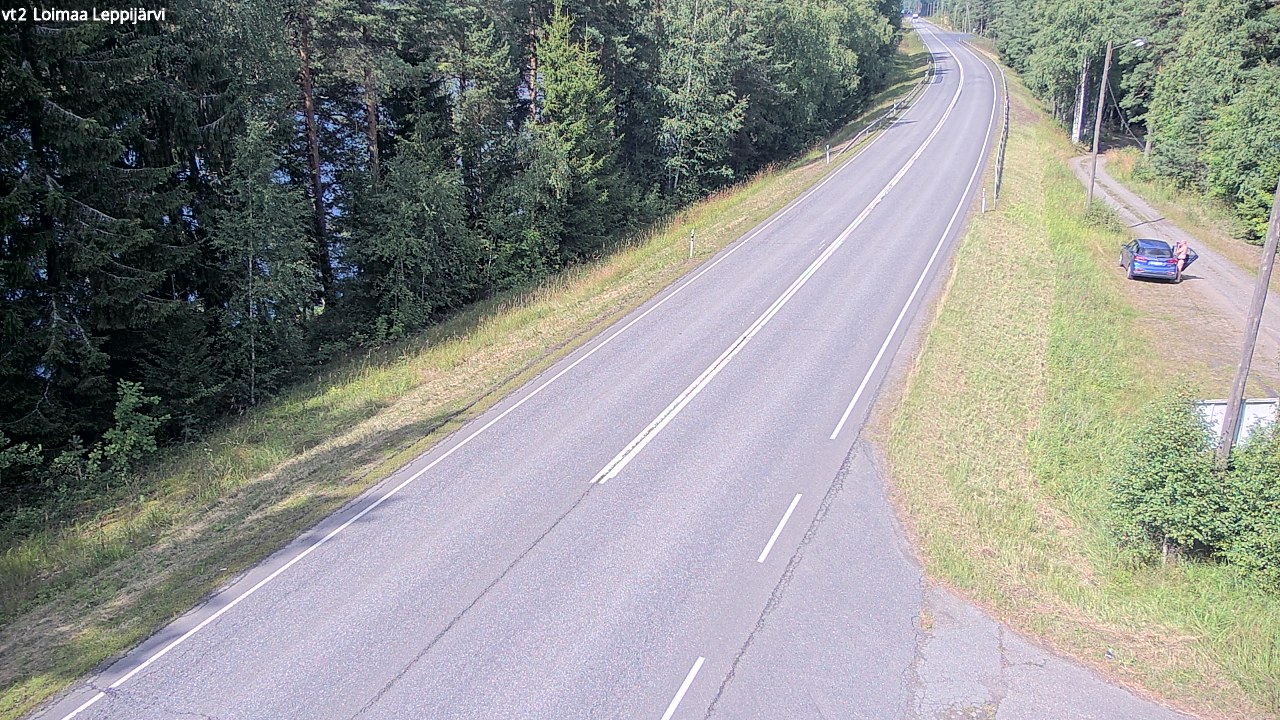Weather Camera Image Väg 2 Loimaa, Leppijärvi, Loimaa, Varsinais-Suomi