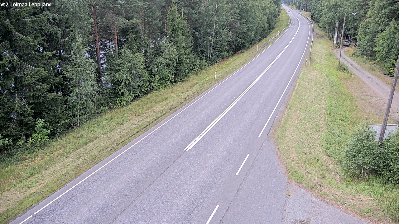 Weather Camera Image Road 2 Loimaa, Leppijärvi, Loimaa, Varsinais-Suomi