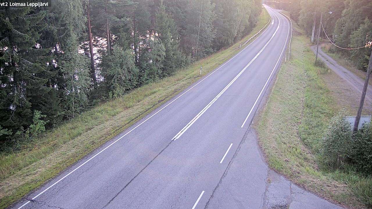 Weather Camera Image Väg 2 Loimaa, Leppijärvi, Loimaa, Varsinais-Suomi