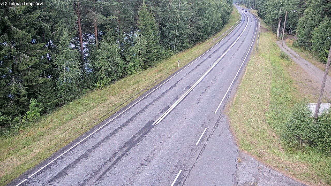 Weather Camera Image Väg 2 Loimaa, Leppijärvi, Loimaa, Varsinais-Suomi
