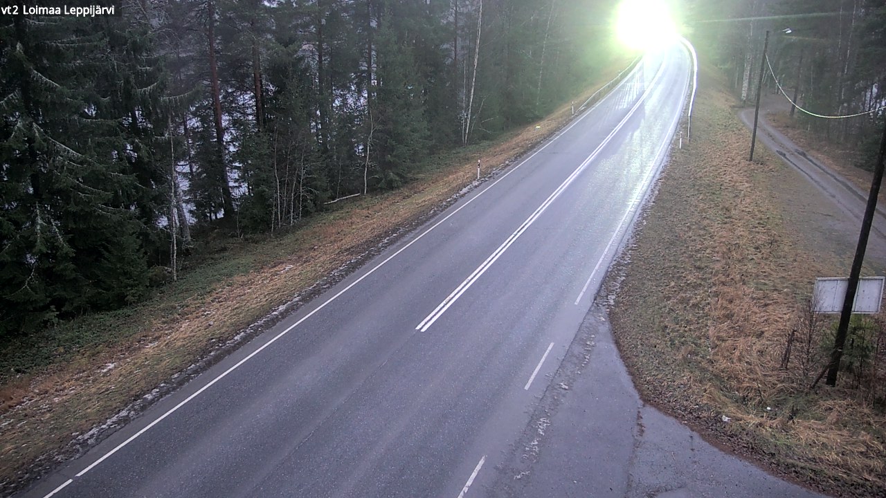 Weather Camera Image Väg 2 Loimaa, Leppijärvi, Loimaa, Varsinais-Suomi