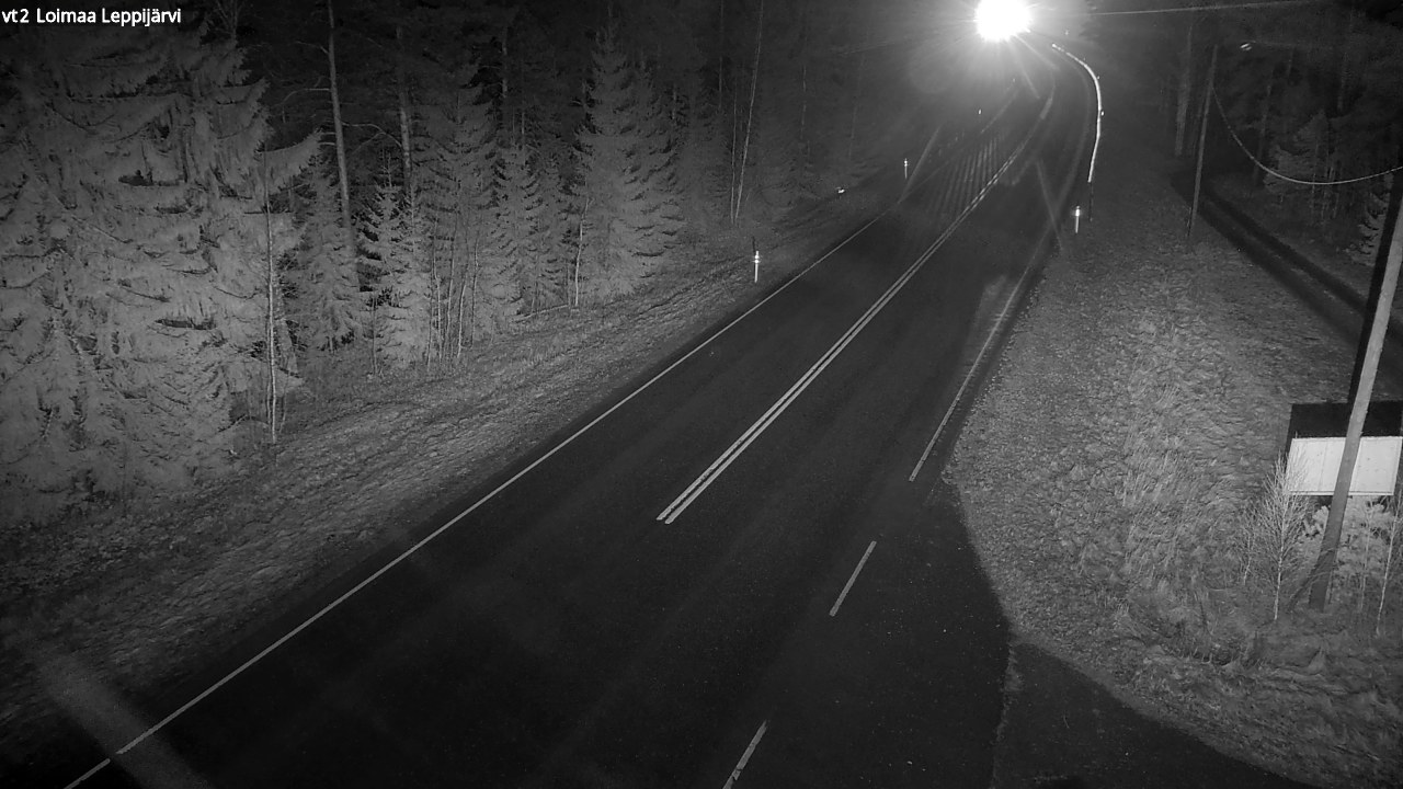 Weather Camera Image Väg 2 Loimaa, Leppijärvi, Loimaa, Varsinais-Suomi