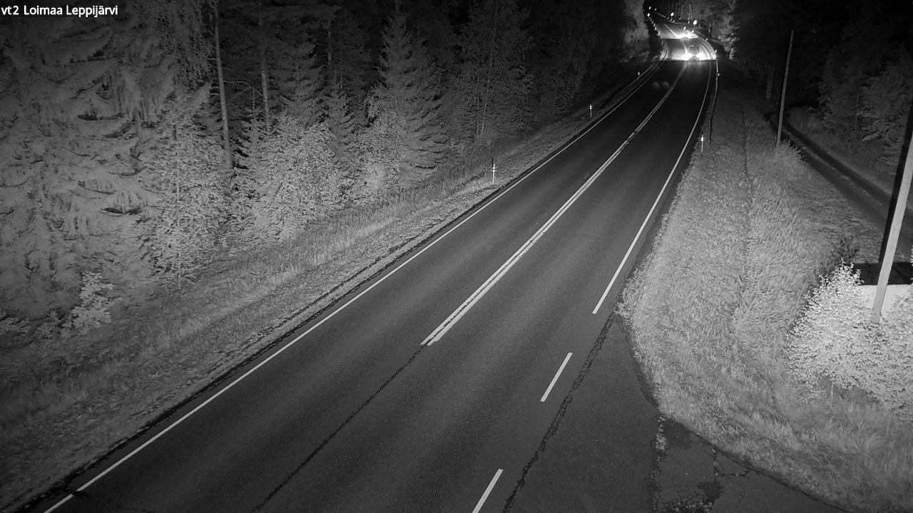 Weather Camera Image Väg 2 Loimaa, Leppijärvi, Loimaa, Varsinais-Suomi