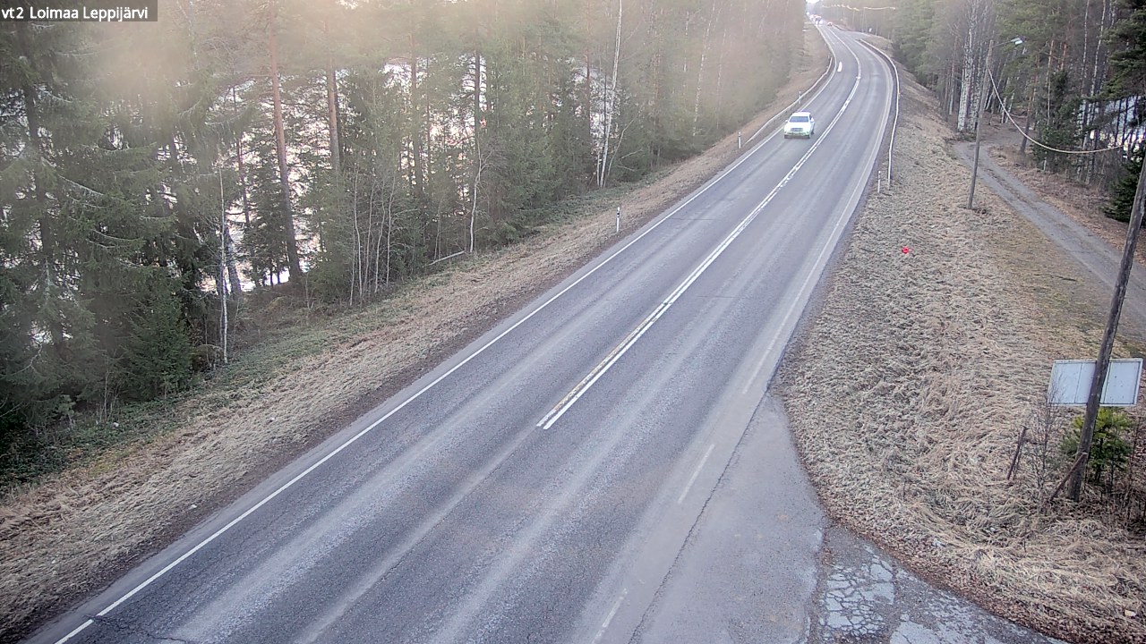 Weather Camera Image Road 2 Loimaa, Leppijärvi, Loimaa, Varsinais-Suomi