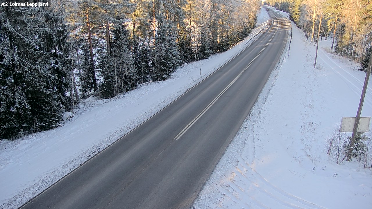 Weather Camera Image Road 2 Loimaa, Leppijärvi, Loimaa, Varsinais-Suomi