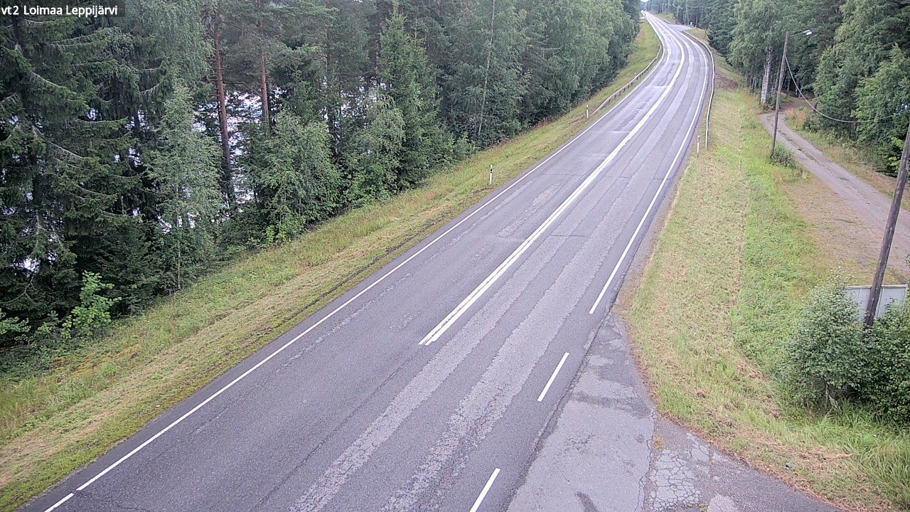 Weather Camera Image Väg 2 Loimaa, Leppijärvi, Loimaa, Varsinais-Suomi