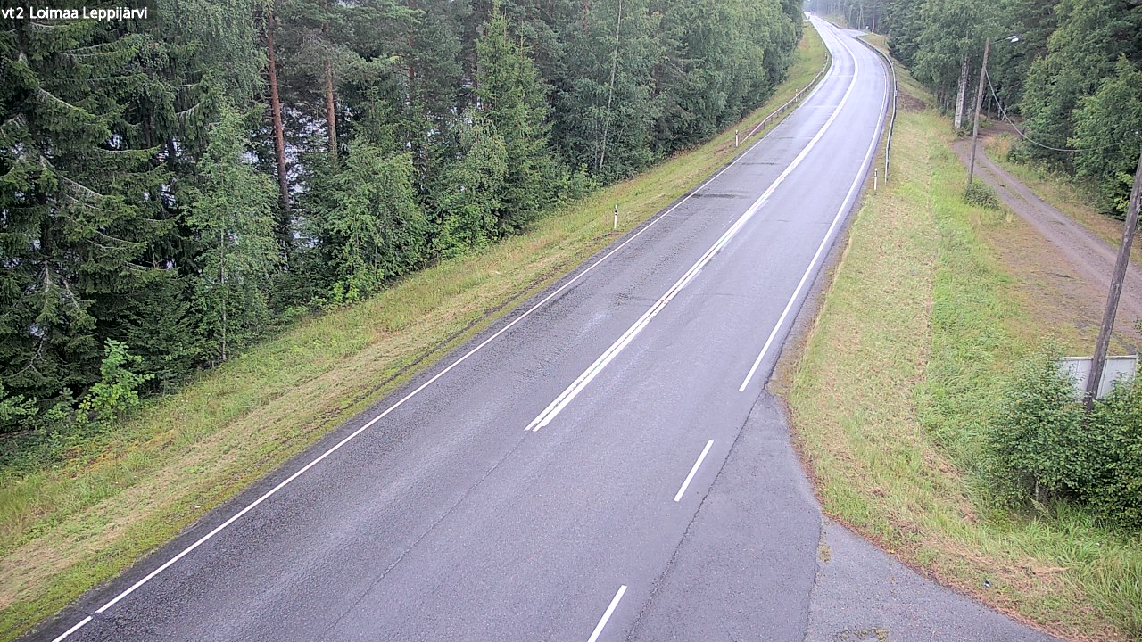 Weather Camera Image Väg 2 Loimaa, Leppijärvi, Loimaa, Varsinais-Suomi