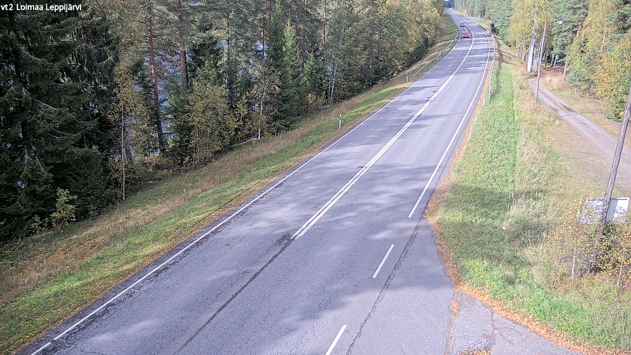 Weather Camera Image Road 2 Loimaa, Leppijärvi, Loimaa, Varsinais-Suomi