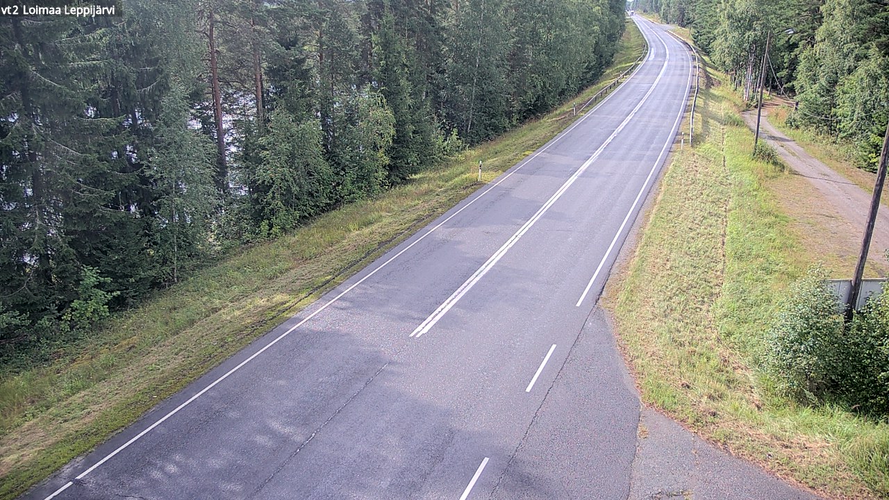 Weather Camera Image Väg 2 Loimaa, Leppijärvi, Loimaa, Varsinais-Suomi