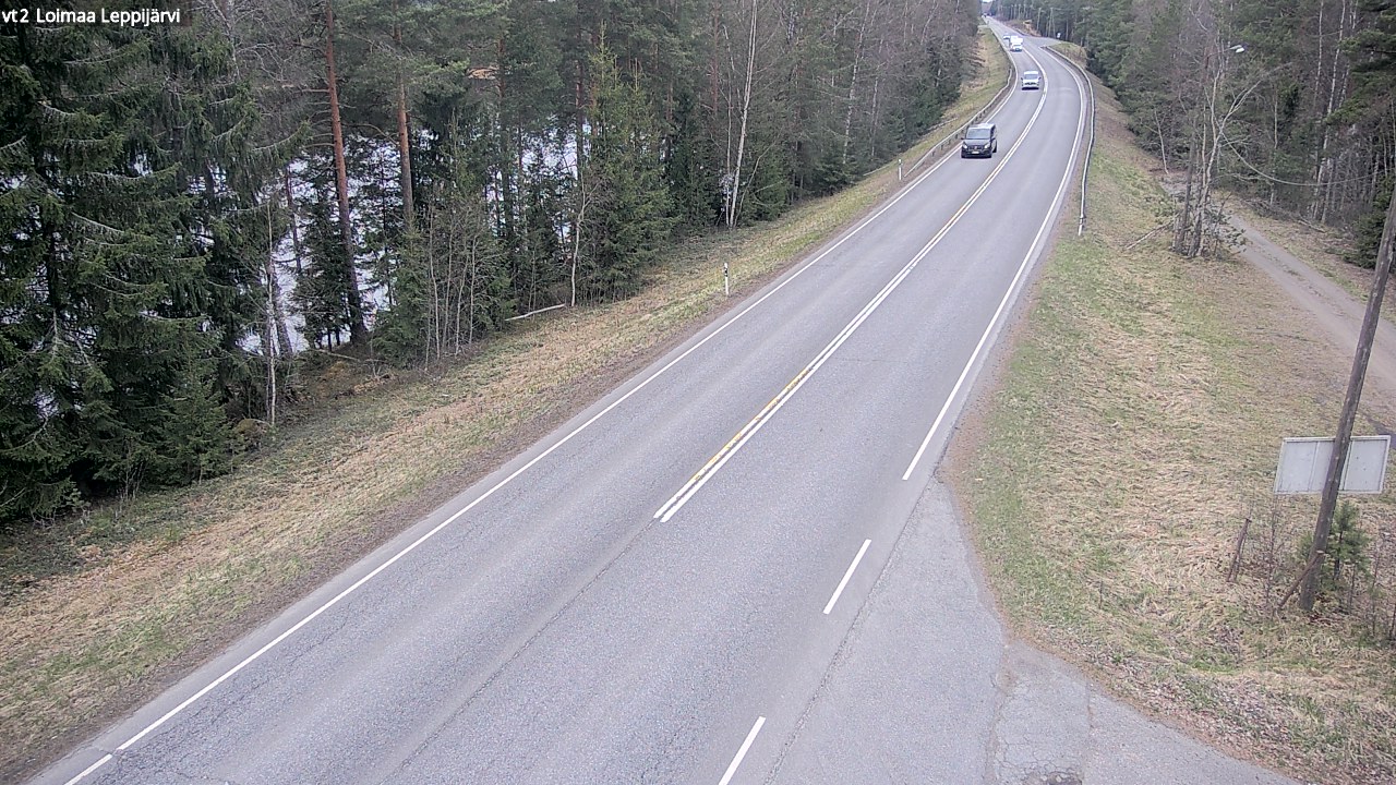 Weather Camera Image Väg 2 Loimaa, Leppijärvi, Loimaa, Varsinais-Suomi