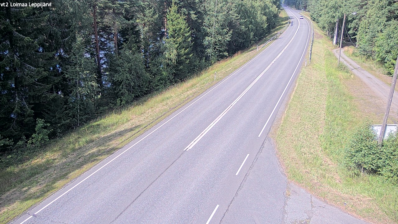 Weather Camera Image Väg 2 Loimaa, Leppijärvi, Loimaa, Varsinais-Suomi