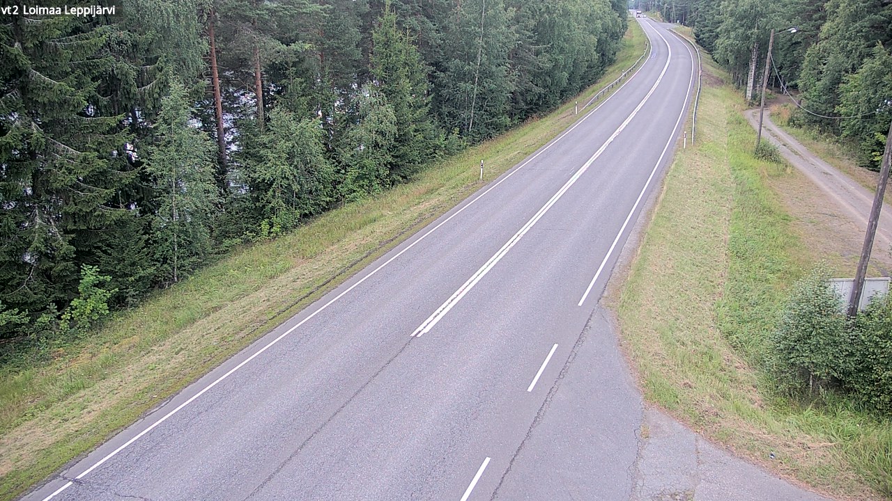 Weather Camera Image Väg 2 Loimaa, Leppijärvi, Loimaa, Varsinais-Suomi