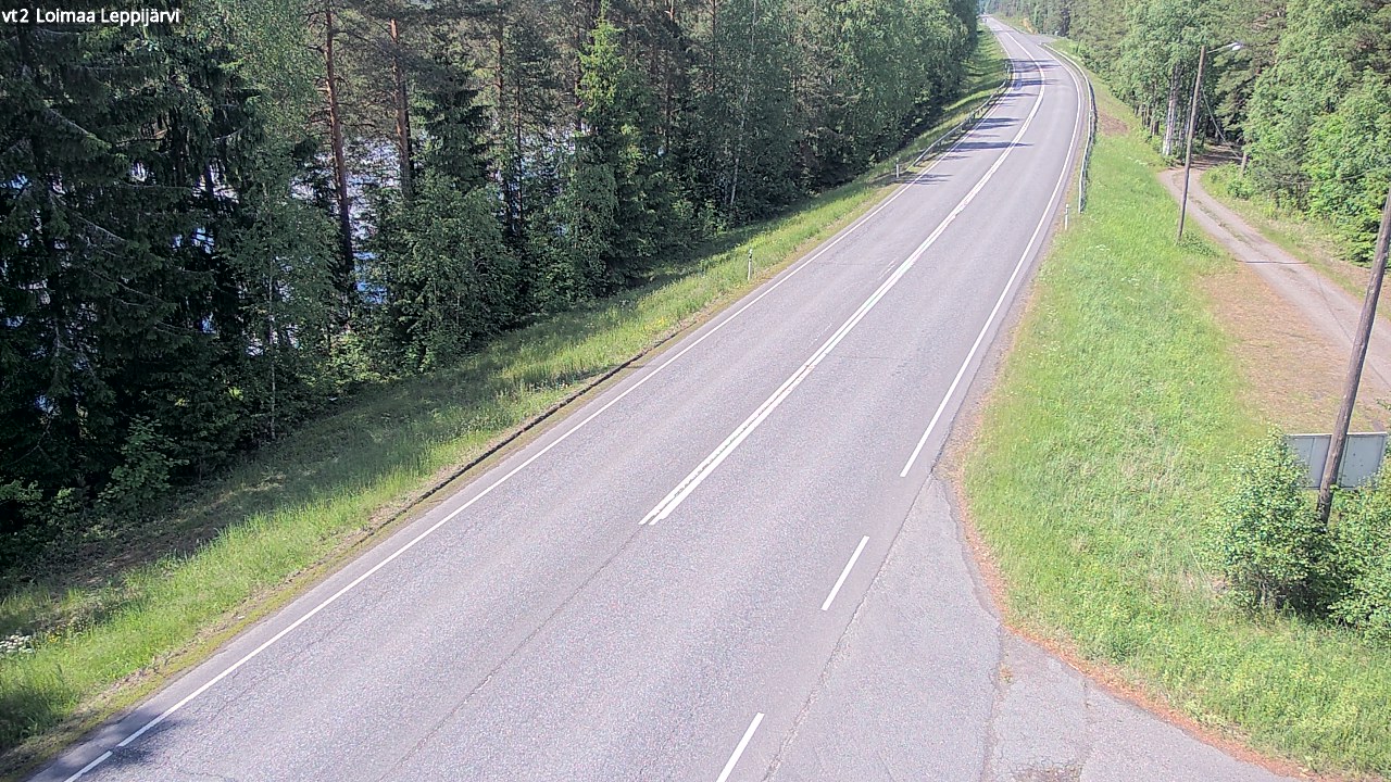 Kelikamerat Kuva Tie 2 Loimaa, Leppijärvi, Loimaa, Varsinais-Suomi
