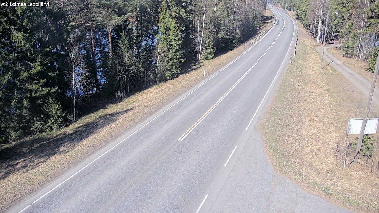 Kelikamerat Kuva Tie 2 Loimaa, Leppijärvi, Loimaa, Varsinais-Suomi