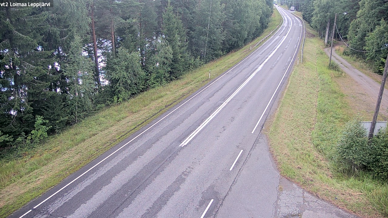 Weather Camera Image Väg 2 Loimaa, Leppijärvi, Loimaa, Varsinais-Suomi