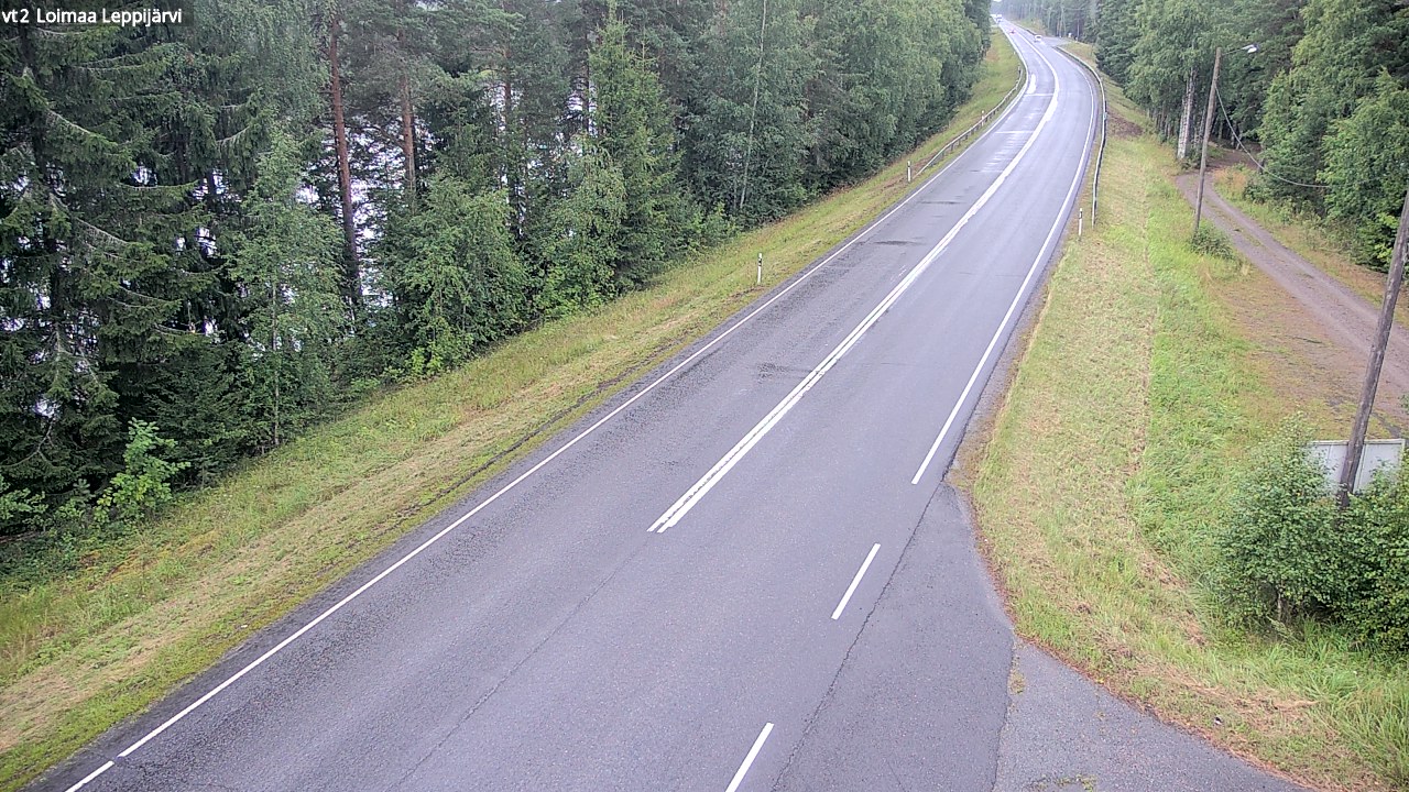 Weather Camera Image Väg 2 Loimaa, Leppijärvi, Loimaa, Varsinais-Suomi