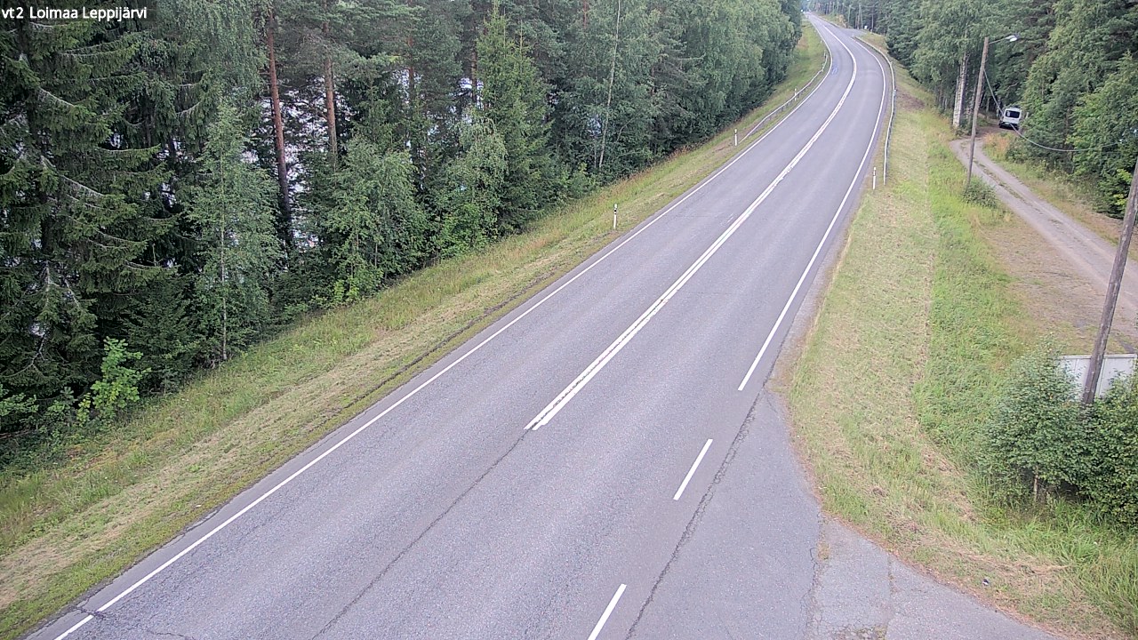 Weather Camera Image Väg 2 Loimaa, Leppijärvi, Loimaa, Varsinais-Suomi