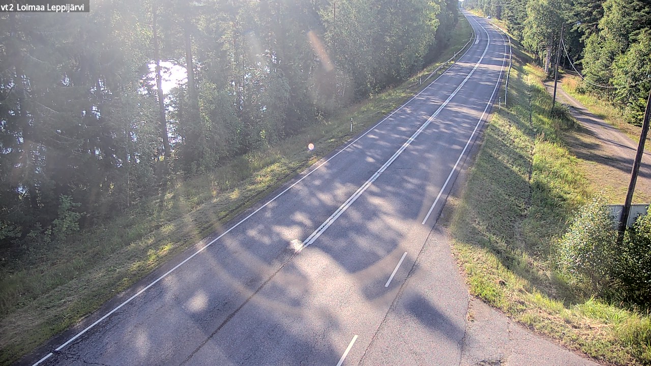Weather Camera Image Väg 2 Loimaa, Leppijärvi, Loimaa, Varsinais-Suomi