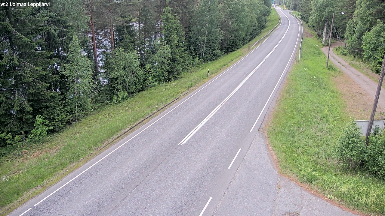 Weather Camera Image Road 2 Loimaa, Leppijärvi, Loimaa, Varsinais-Suomi