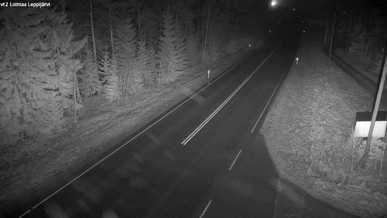 Weather Camera Image Road 2 Loimaa, Leppijärvi, Loimaa, Varsinais-Suomi
