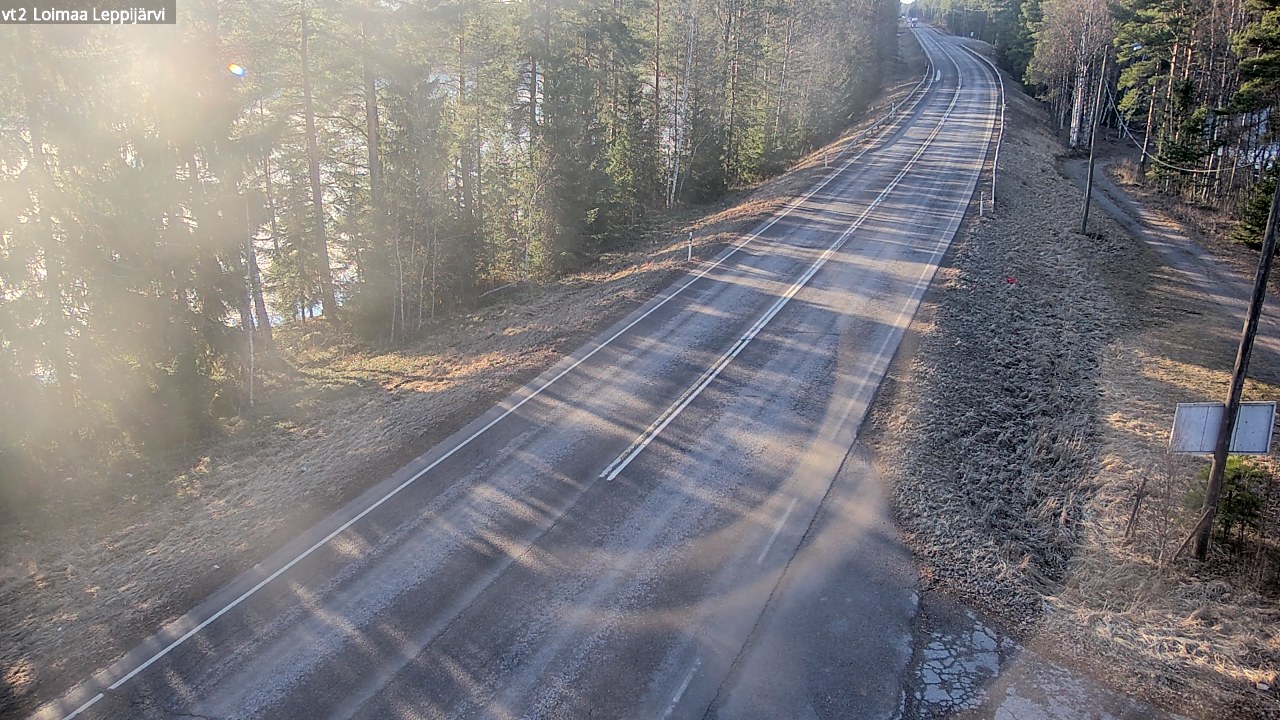 Weather Camera Image Road 2 Loimaa, Leppijärvi, Loimaa, Varsinais-Suomi