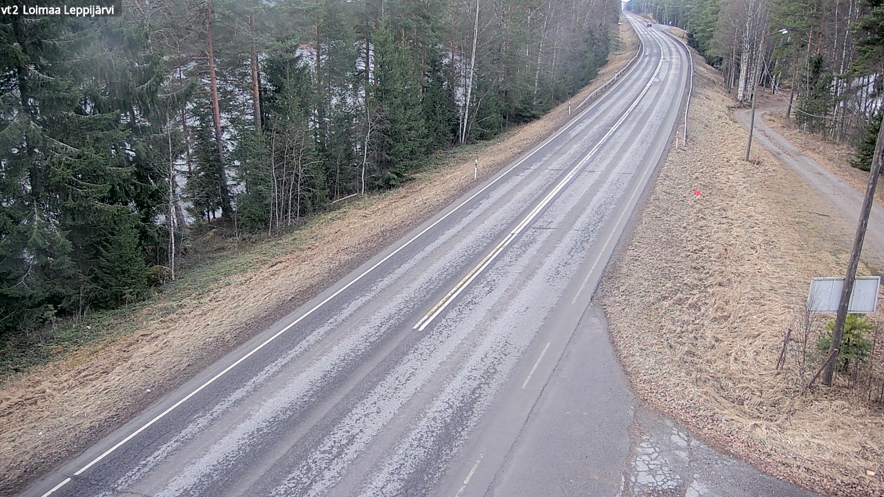 Weather Camera Image Väg 2 Loimaa, Leppijärvi, Loimaa, Varsinais-Suomi