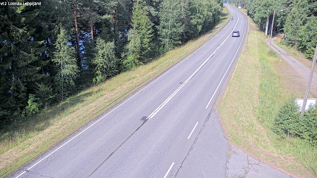 Weather Camera Image Väg 2 Loimaa, Leppijärvi, Loimaa, Varsinais-Suomi