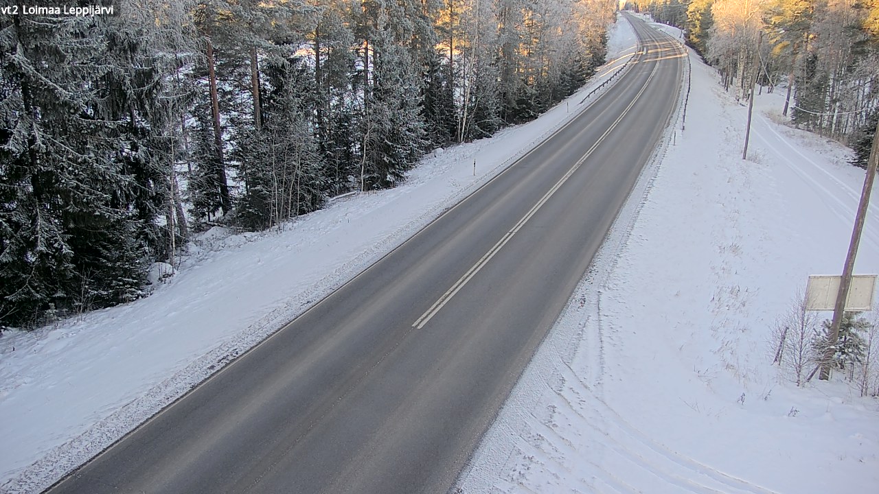 Weather Camera Image Road 2 Loimaa, Leppijärvi, Loimaa, Varsinais-Suomi