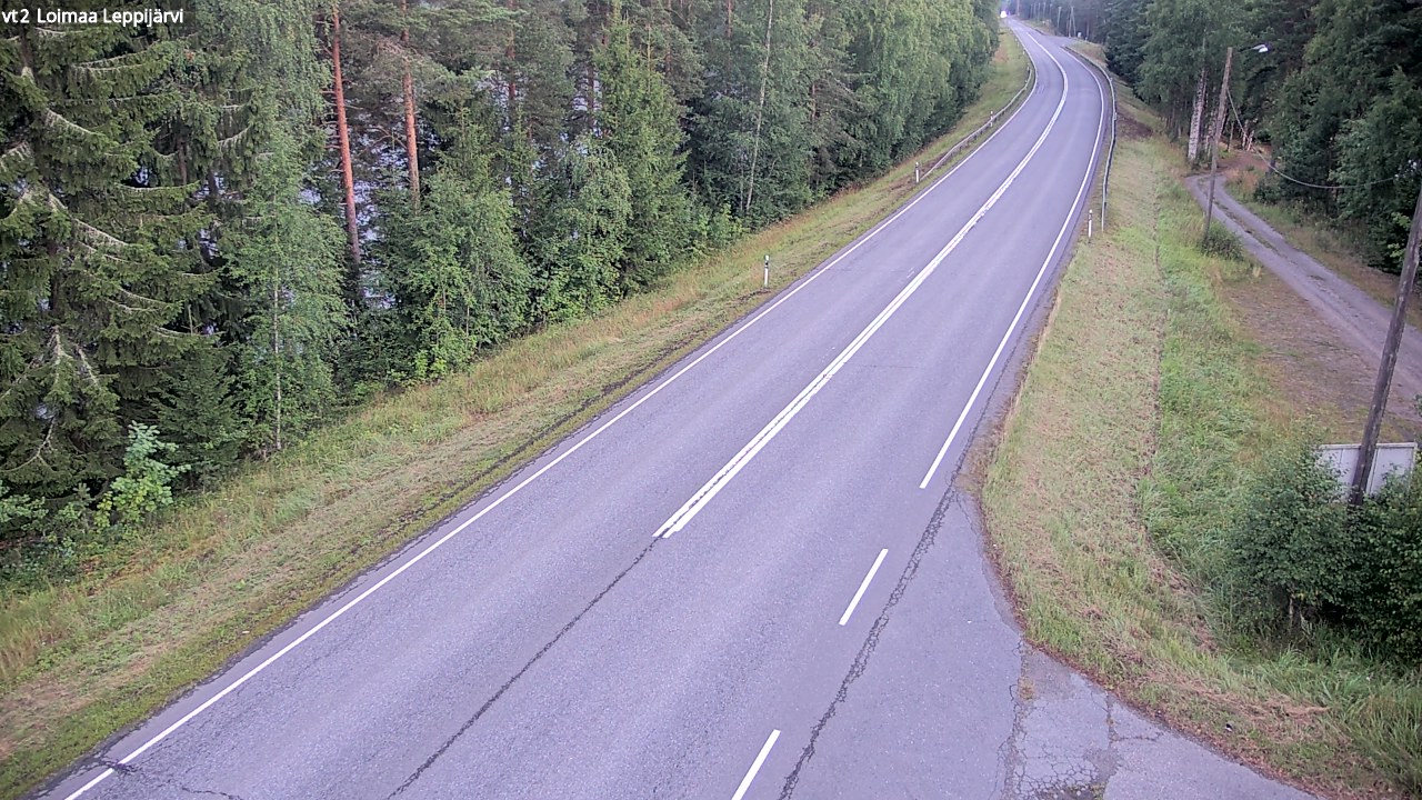 Weather Camera Image Väg 2 Loimaa, Leppijärvi, Loimaa, Varsinais-Suomi