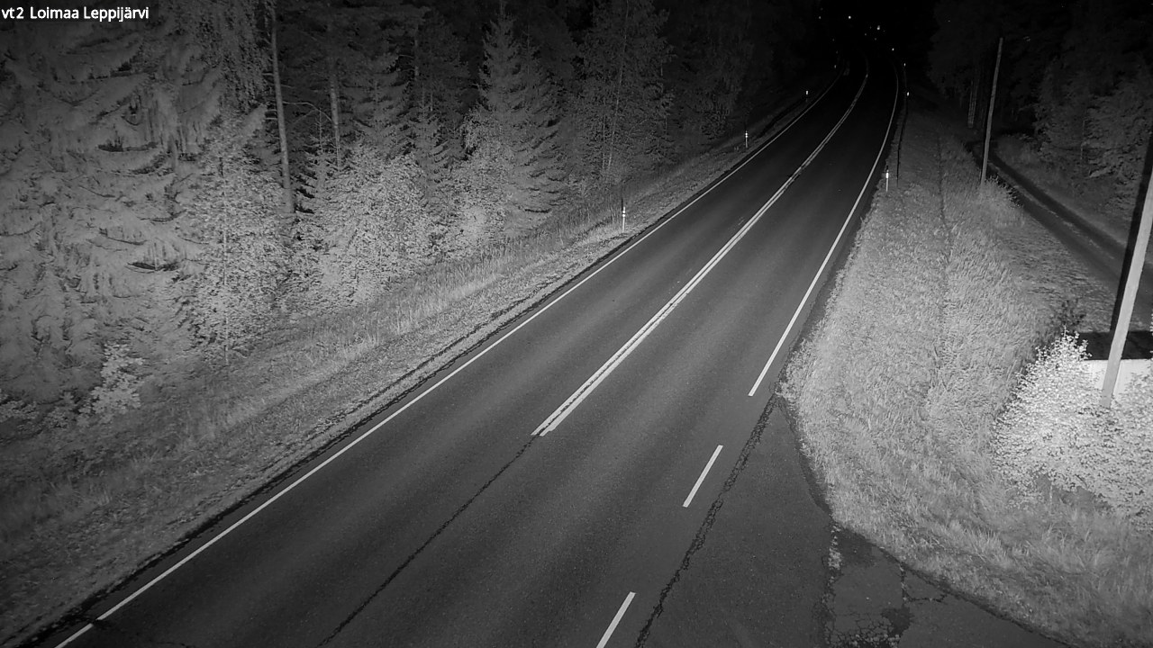 Weather Camera Image Väg 2 Loimaa, Leppijärvi, Loimaa, Varsinais-Suomi