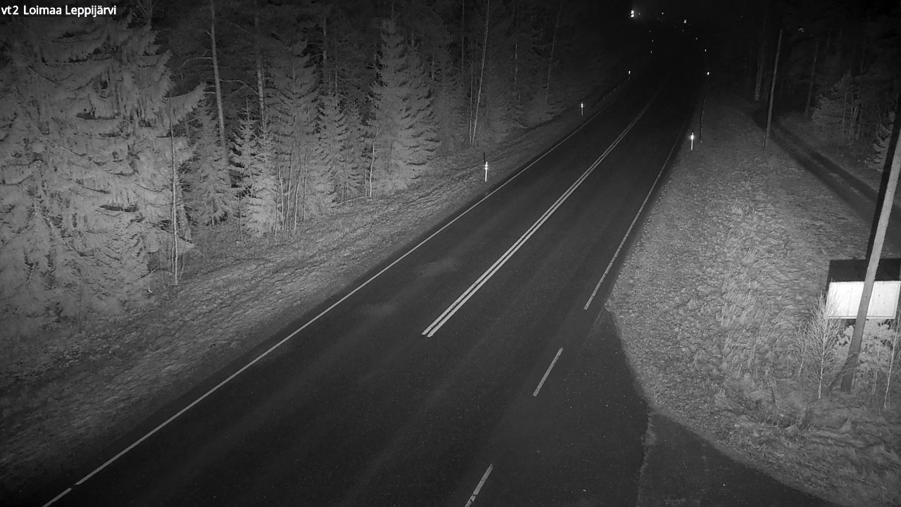 Weather Camera Image Road 2 Loimaa, Leppijärvi, Loimaa, Varsinais-Suomi