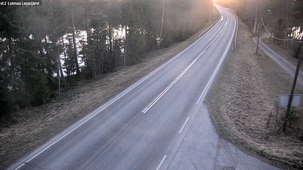 Weather Camera Image Väg 2 Loimaa, Leppijärvi, Loimaa, Varsinais-Suomi