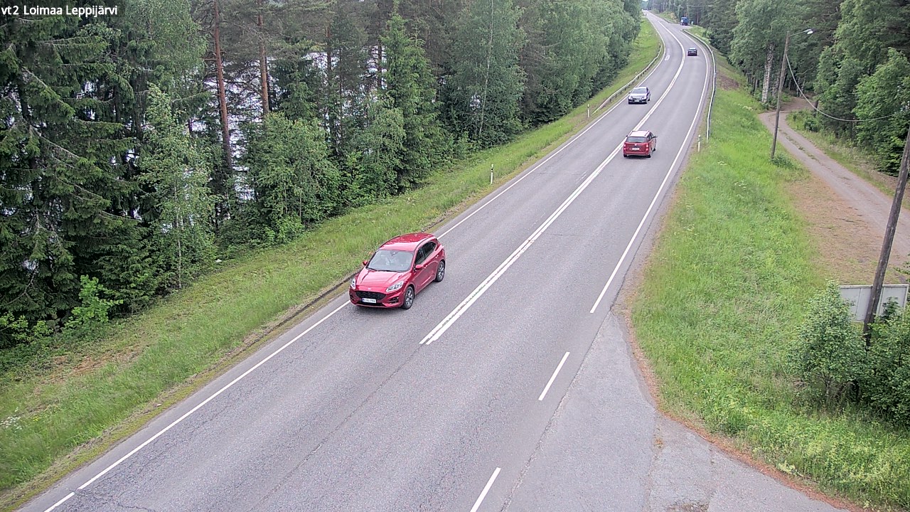 Weather Camera Image Väg 2 Loimaa, Leppijärvi, Loimaa, Varsinais-Suomi