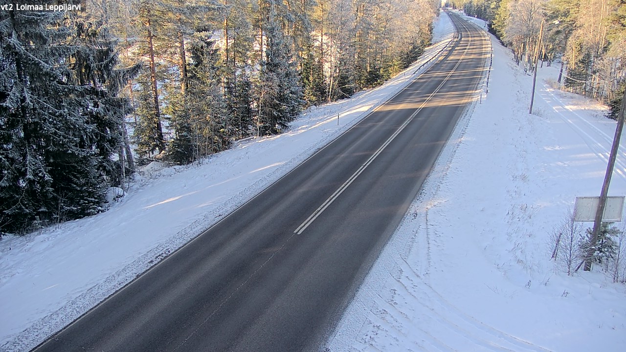 Weather Camera Image Road 2 Loimaa, Leppijärvi, Loimaa, Varsinais-Suomi