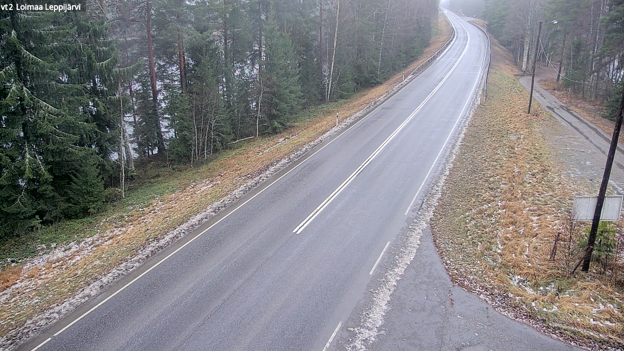 Weather Camera Image Väg 2 Loimaa, Leppijärvi, Loimaa, Varsinais-Suomi