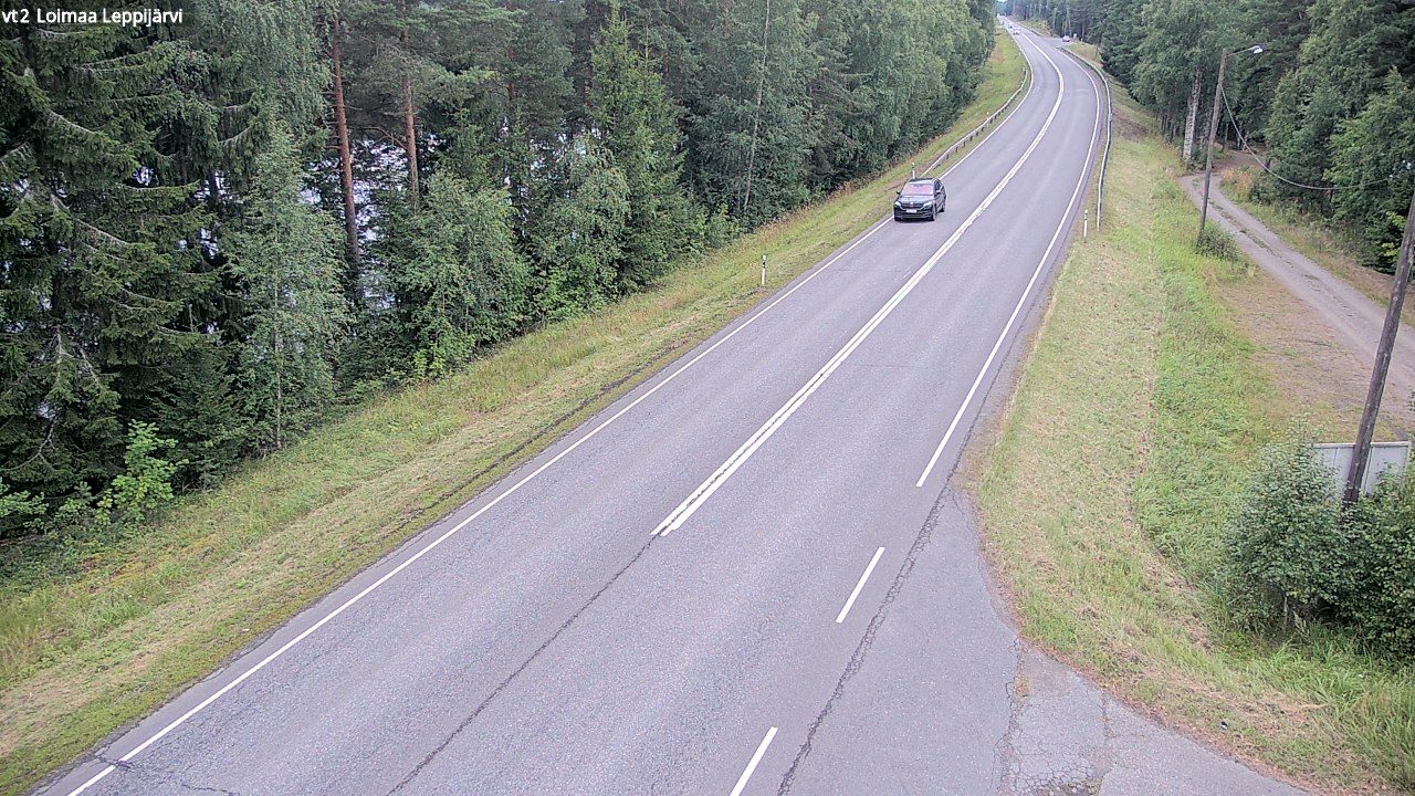 Weather Camera Image Road 2 Loimaa, Leppijärvi, Loimaa, Varsinais-Suomi