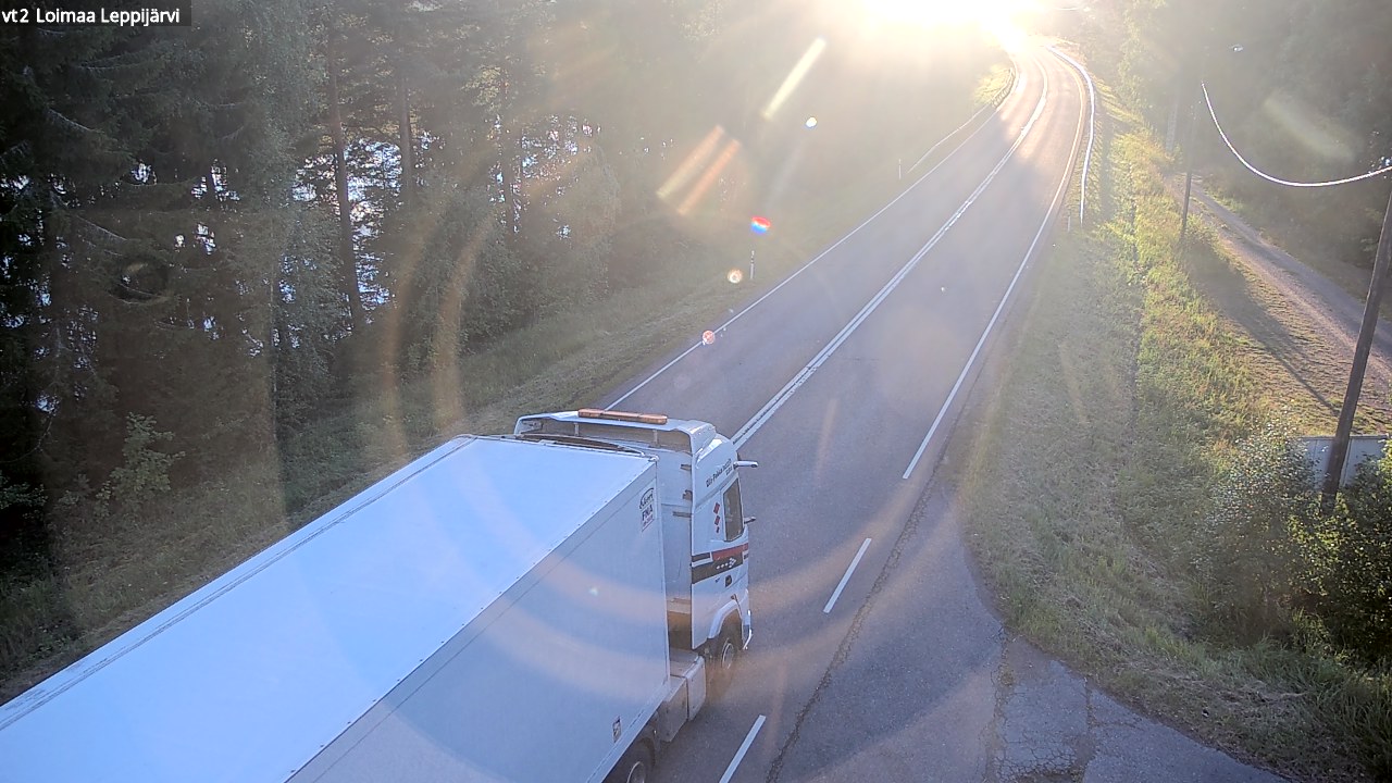 Weather Camera Image Väg 2 Loimaa, Leppijärvi, Loimaa, Varsinais-Suomi