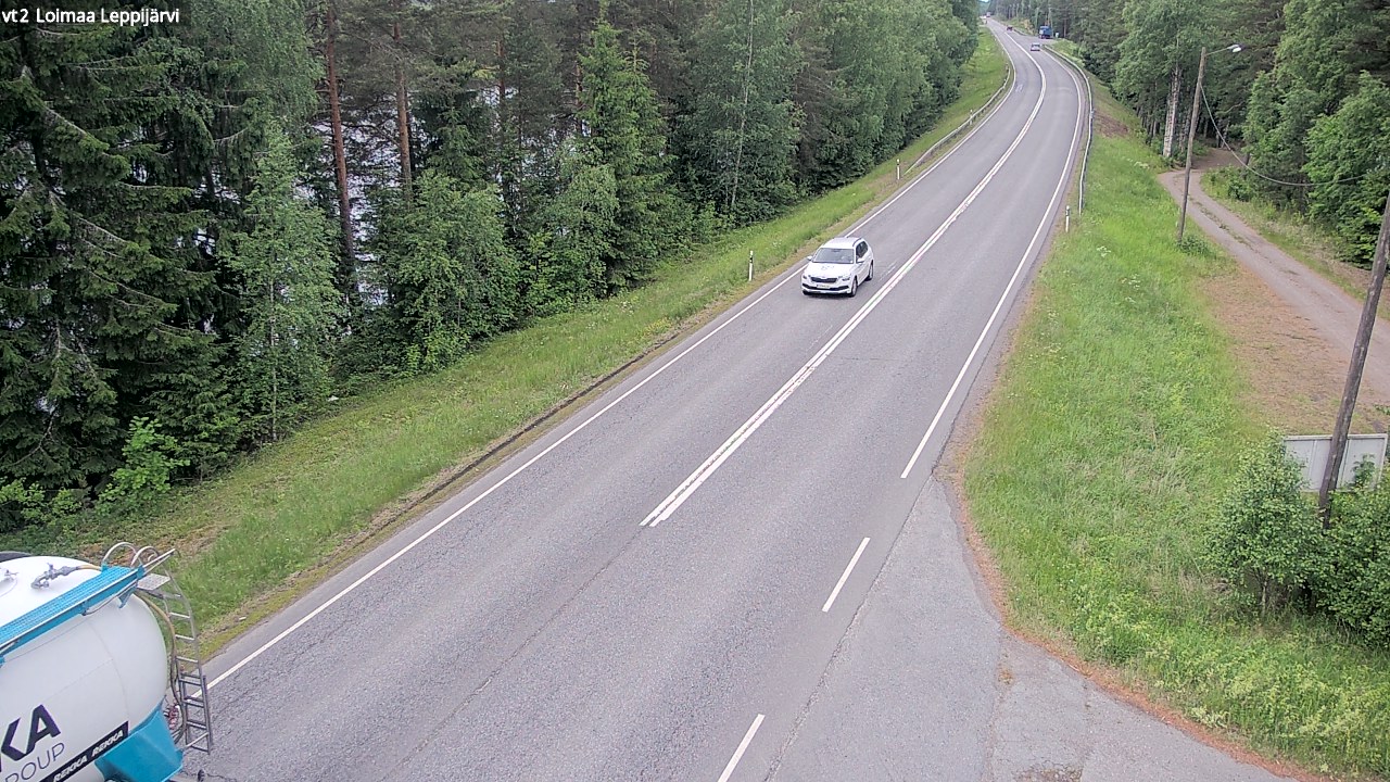 Weather Camera Image Väg 2 Loimaa, Leppijärvi, Loimaa, Varsinais-Suomi