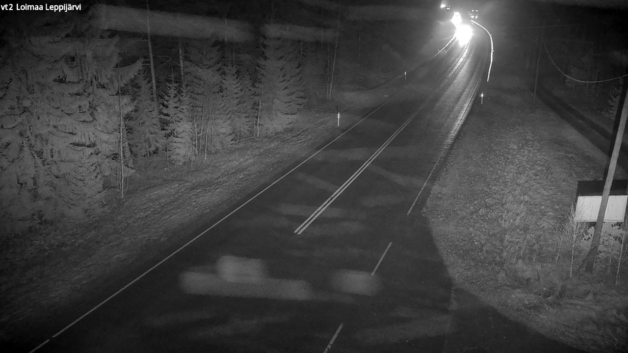 Weather Camera Image Väg 2 Loimaa, Leppijärvi, Loimaa, Varsinais-Suomi