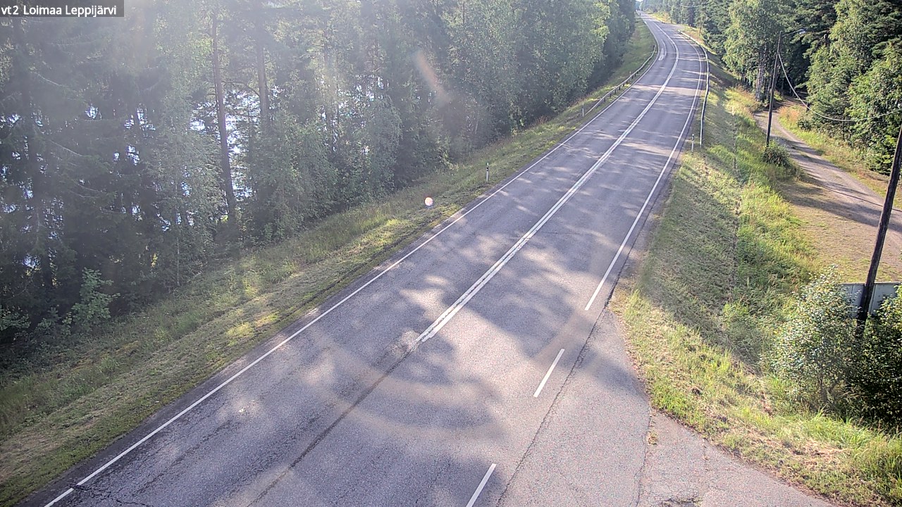 Weather Camera Image Väg 2 Loimaa, Leppijärvi, Loimaa, Varsinais-Suomi