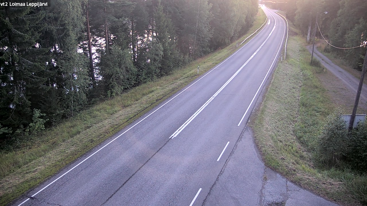 Weather Camera Image Väg 2 Loimaa, Leppijärvi, Loimaa, Varsinais-Suomi