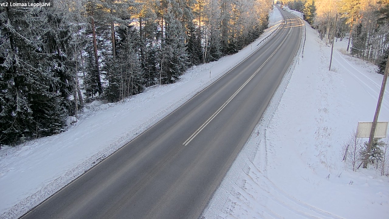 Weather Camera Image Road 2 Loimaa, Leppijärvi, Loimaa, Varsinais-Suomi