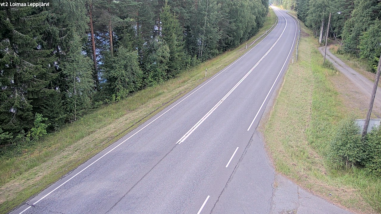 Weather Camera Image Väg 2 Loimaa, Leppijärvi, Loimaa, Varsinais-Suomi