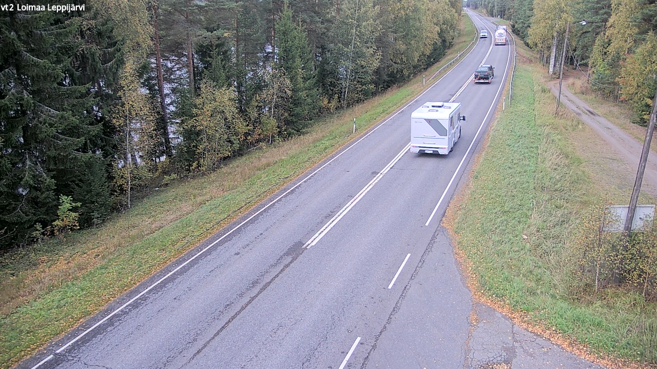Weather Camera Image Road 2 Loimaa, Leppijärvi, Loimaa, Varsinais-Suomi
